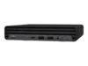 HP ProDesk 600 G6 Mini desktop I3-10100T 8GB 256GB Windows 11 Pro 64-bit - Sølv stand - Sølv stand