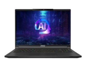 MSI Stealth A16 AI+ A3XVGG-201NEU 16 3840 x 2400 HX 370 32GB 2TB NVIDIA GeForce RTX 4070 Windows 11 Pro - New Open Box