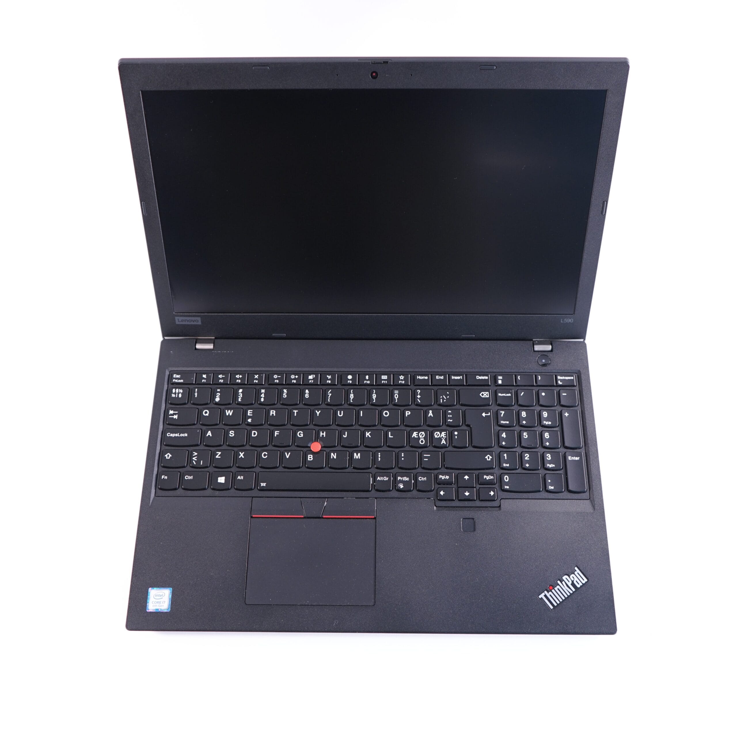 Lenovo ThinkPad L590 - i7-8565U 1.80GHz - 8GB RAM - 256GB NVME - 15" FHD - Sølv stand Lenovo ThinkPad L590 - i7-8565U 1.80GHz - 8GB RAM - 256GB NVME - 15" FHD - Sølv stand