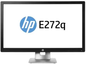 27'' HP EliteDisplay E272q - QHD - Refurbished  - Sølv stand