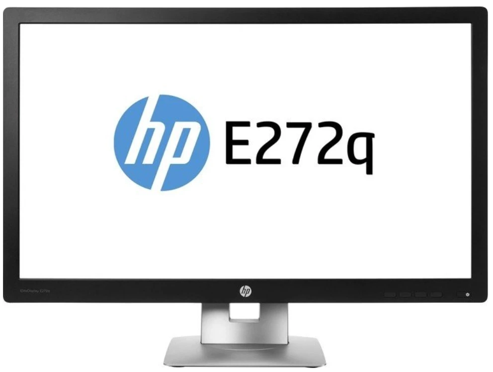 27'' HP EliteDisplay E272q - QHD - Refurbished - Sølv stand 27'' HP EliteDisplay E272q - QHD - Refurbished - Sølv stand