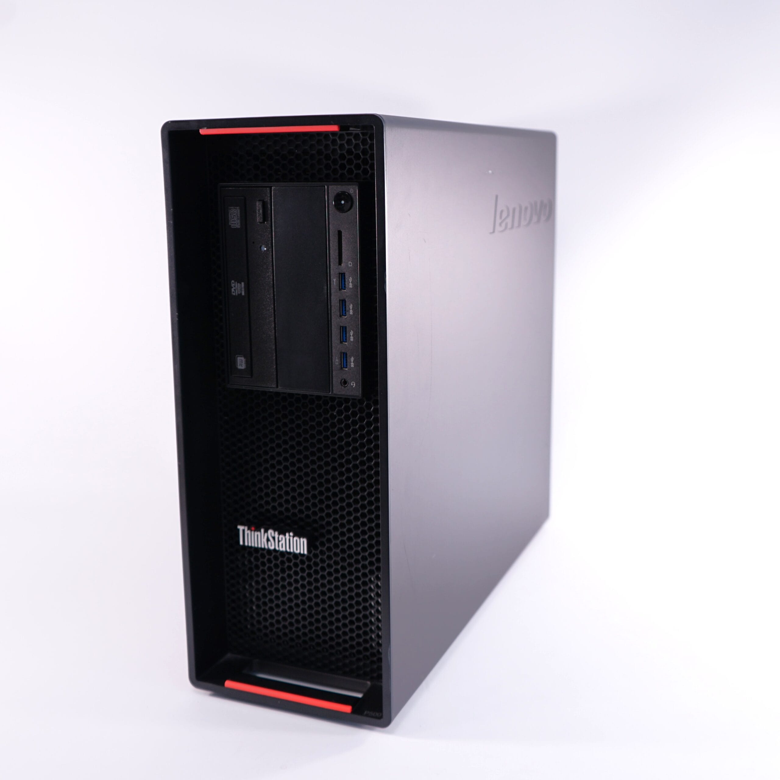 Lenovo Thinkstation P500 MT - Xeon E5-1620 V3 3.50 Ghz - 16 GB RAM - 256 GB SSD - GTX 960 2Gb - Sølv stand Lenovo Thinkstation P500 MT - Xeon E5-1620 V3 3.50 Ghz - 16 GB RAM - 256 GB SSD - GTX 960 2Gb - Sølv stand
