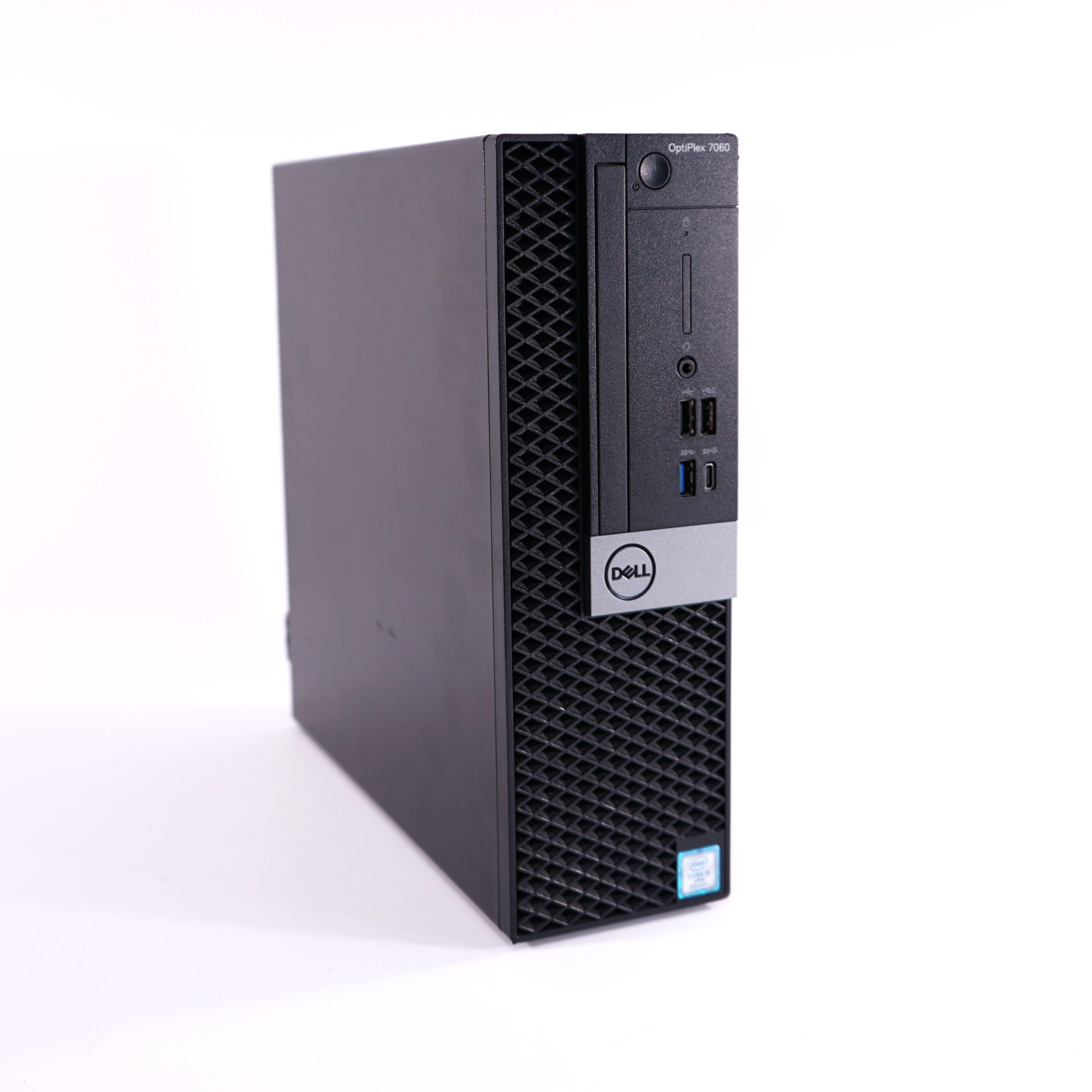 Dell Optiplex 7060 SFF - Core i5-8500 3.0GHz - 8GB RAM - 256GB NVMe - Sølv stand Dell Optiplex 7060 SFF - Core i5-8500 3.0GHz - 8GB RAM - 256GB NVMe - Sølv stand