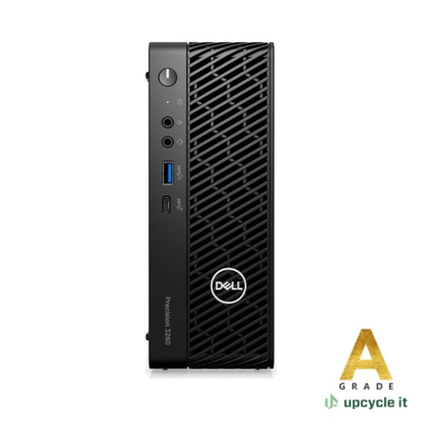Inc. Precision 3260 i5-12500 16 GB RAM 256 GB SSD Windows 11 Pro CFF Workstation - Guld stand Inc. Precision 3260 i5-12500 16 GB RAM 256 GB SSD Windows 11 Pro CFF Workstation - Guld stand