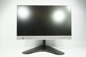 HP EliteOne 800 G3 AIO - i5-7500 3.4Ghz - 120GB SSD - 8GB RAM - 24" FHD Touch - Sølv stand