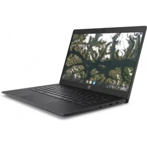 14" HP Chromebook 14 G6 - Intel Celeron N4020 1,1GHz 32GB eMMC 4GB Webcam Chrome OS - Sølv stand