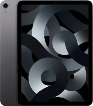 Apple iPad Air 5 10,9" 64GB WiFi (Space Gray) - 2022 - Sølv stand