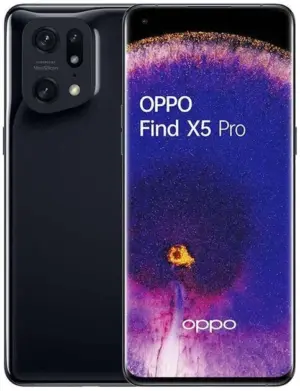 Oppo FIND X5 PRO 256GB (Ceramic Black) - Sølv stand