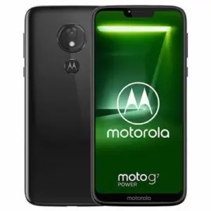 Motorola Moto G7 POWER 64GB (Ceramic Black) - Sølv stand