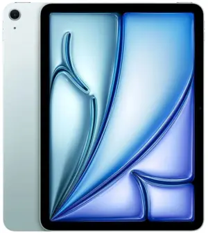 Apple iPad Air Gen.6 (M2) 11" 128GB WiFi (Blå) - 2024 - Sølv stand