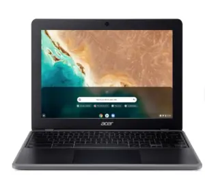 Acer Chromebook C733 N18Q5 11.6" - Intel Celeron N4120 1,1GHz 32GB eMMC 4GB Webcam Chrome OS - Touch - Sølv stand